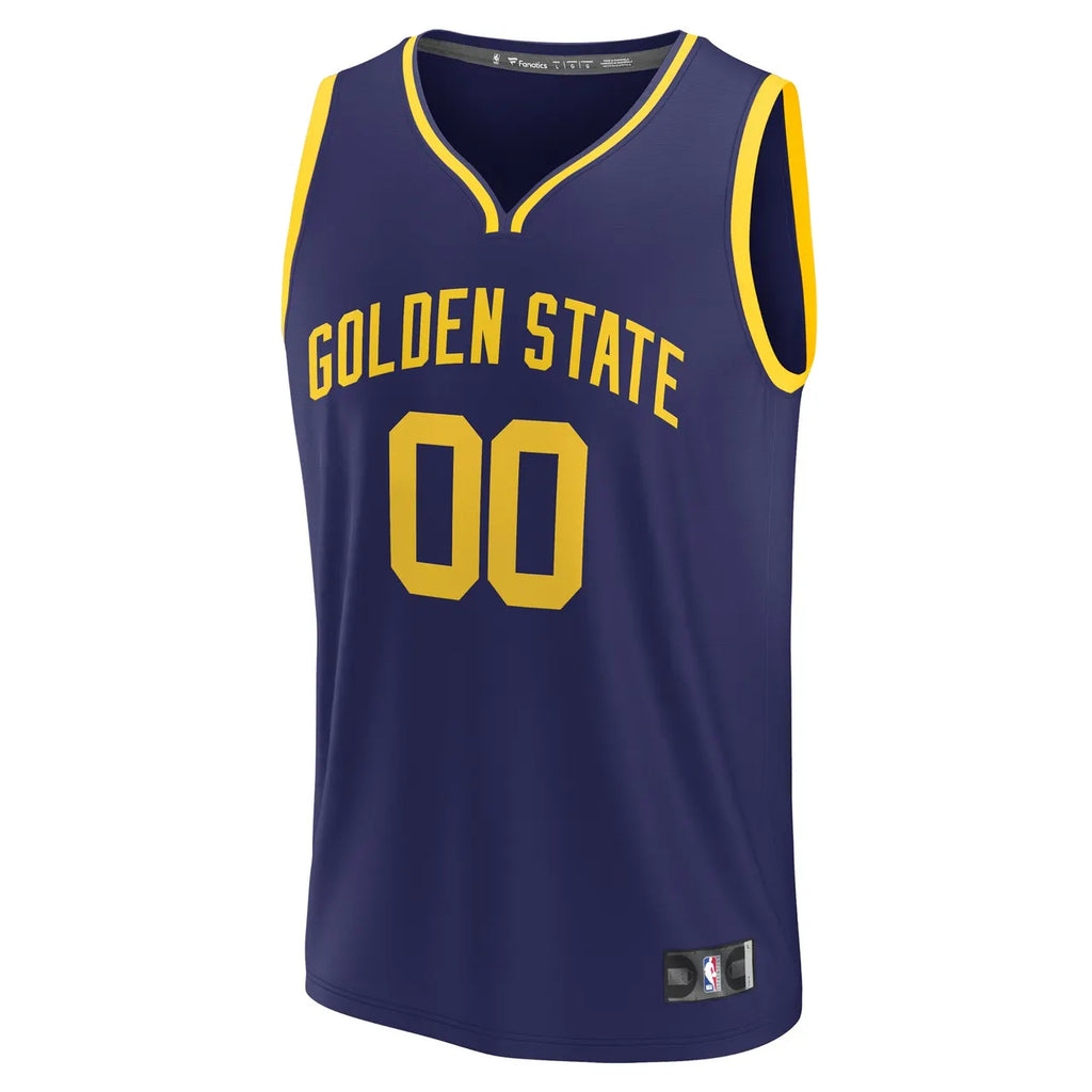 fanatics Warriors Navy Custom Jersey - Hình 3