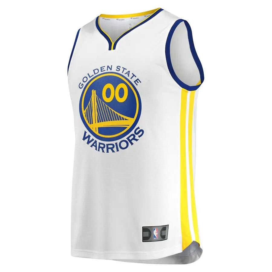 fanatics Warriors White Custom Jersey - Hình 2