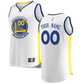 fanatics Warriors White Custom Jersey