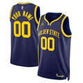 jordan Warriors Navy Custom Jersey