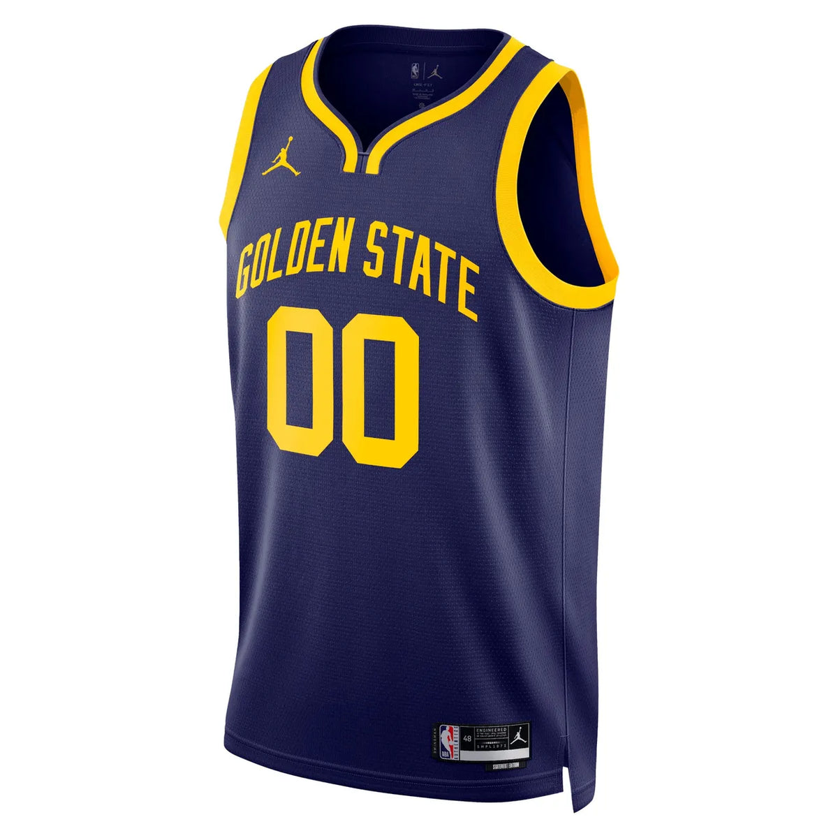 golden Warriors Navy Custom Jersey - Hình 2