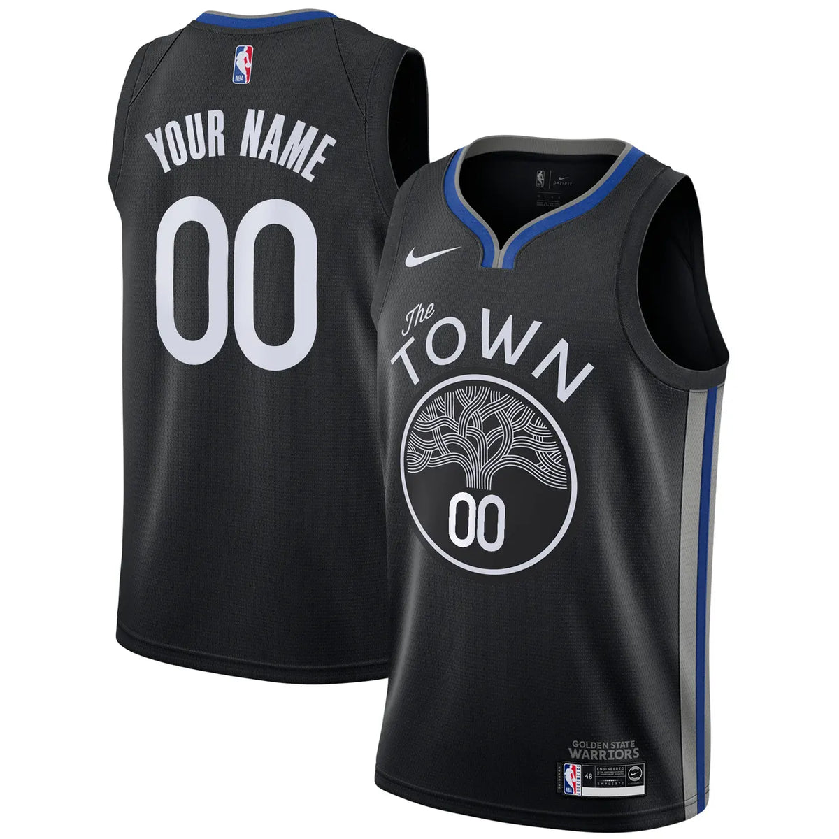 Warriors The Town Jersey - Hình 2