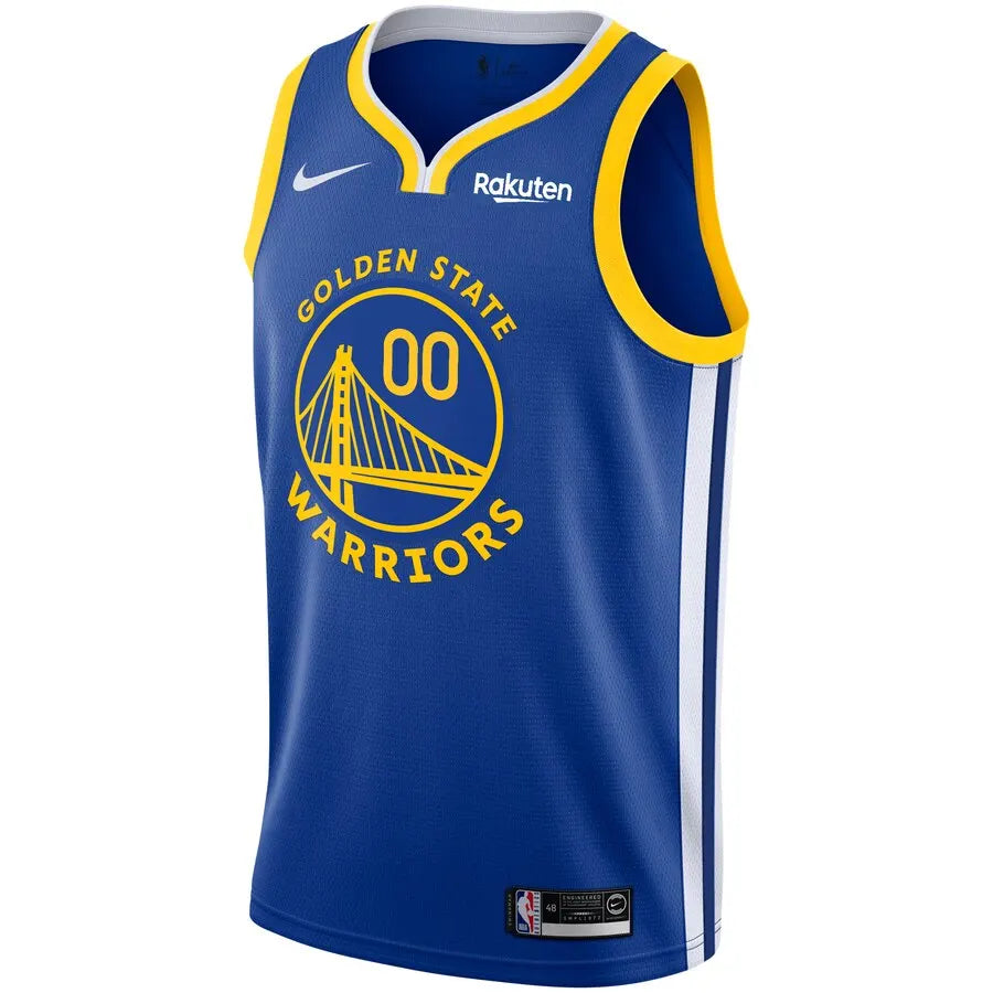 nike personalize Warriors Blue Custom Jersey - Hình 2