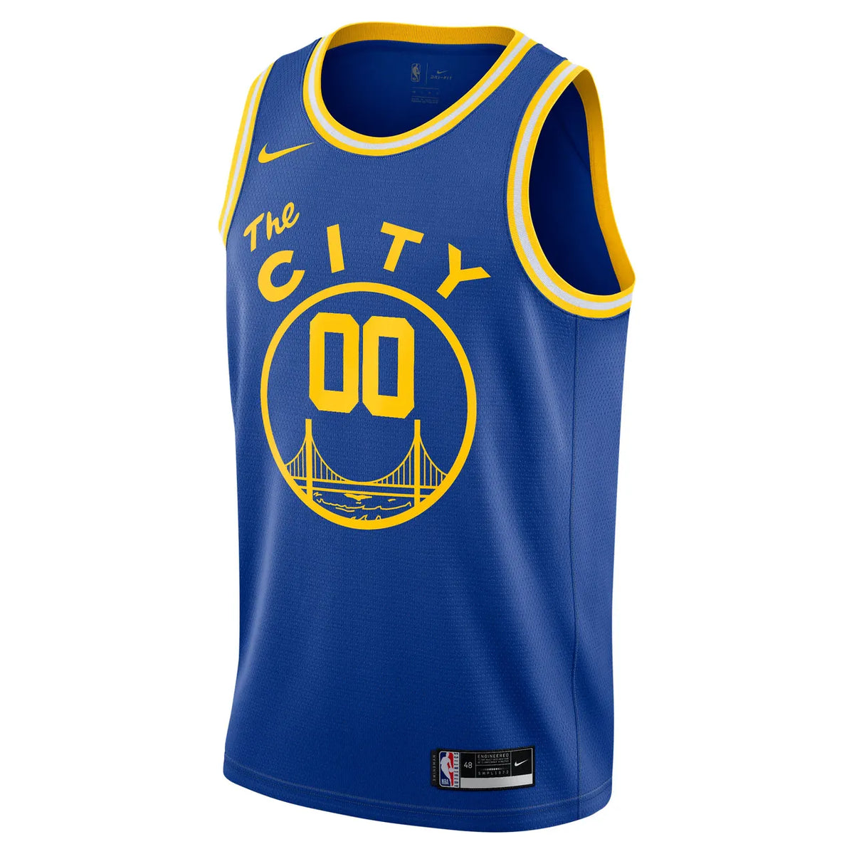 Warriors City Blue Jersey - Hình 3