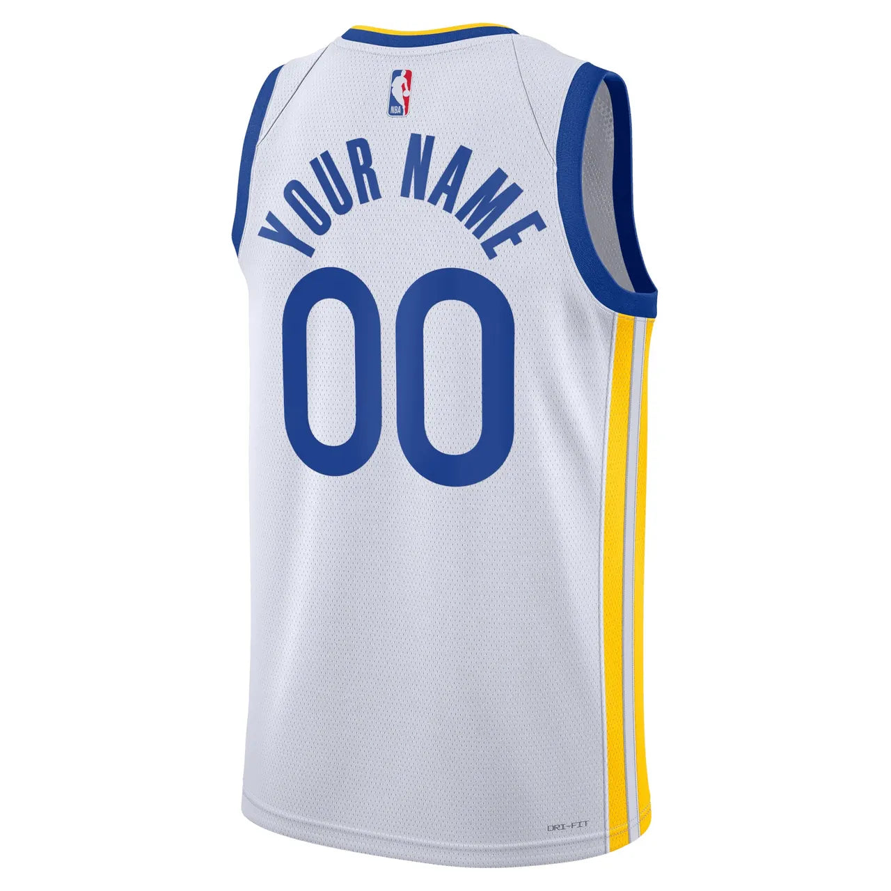 Warriors Nike White Jersey - Hình 3