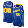 Warriors Blue Custom Jersey nike classic