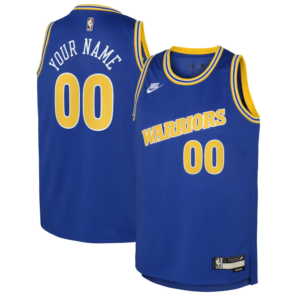 Warriors Blue Custom Jersey nike personalized