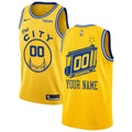Warriors Yellow City Jersey