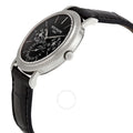 complications Patek Philippe Black Dial Leather