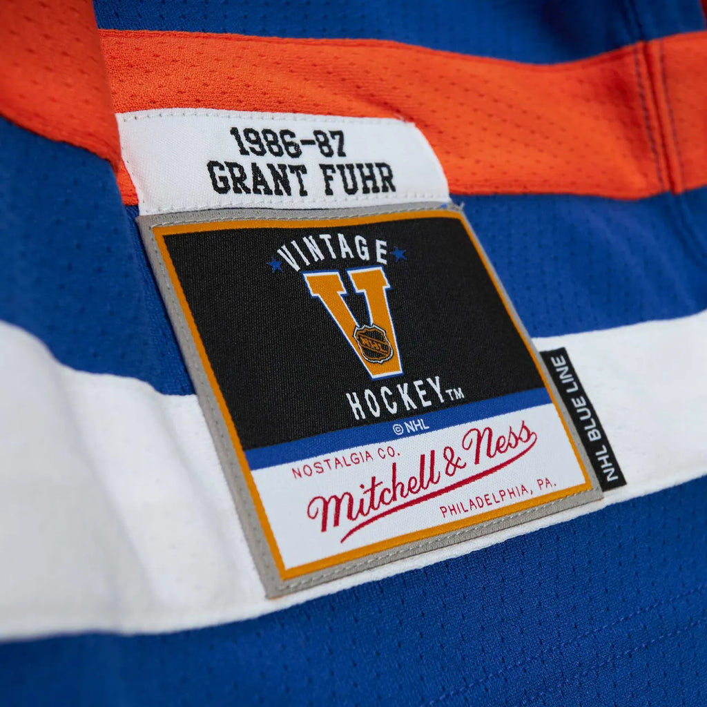 Mitchell & Ness Fuhr Oilers Jersey - Hình 6
