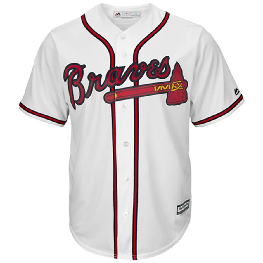 Maddux Braves White Jersey - Hình 2
