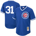 cooperstown Mitchell & Ness Cubs Blue Jersey