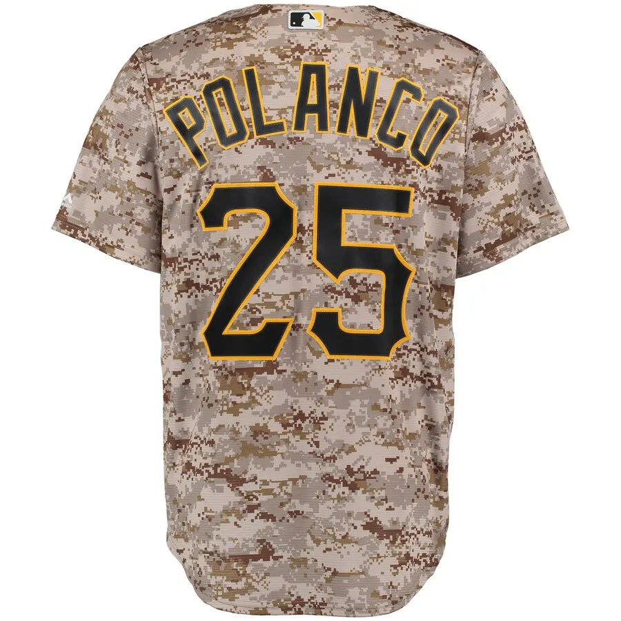 Polanco Pirates Camo Jersey - Hình 3