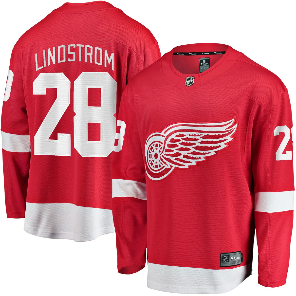 Lindstrom Red Wings Jersey - Hình 2