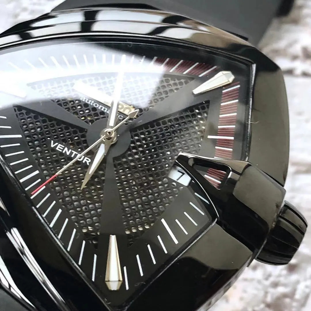 Hamilton Ventura Elvis80 Black - Hình 4