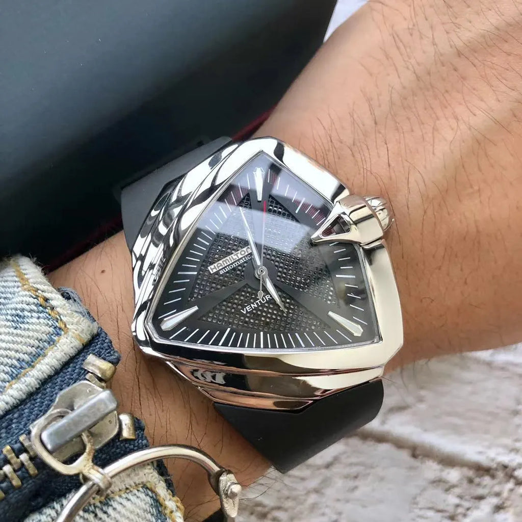 Hamilton Ventura Black Dial - Hình 10