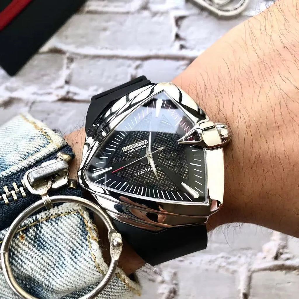 Hamilton Ventura Black Dial - Hình 8