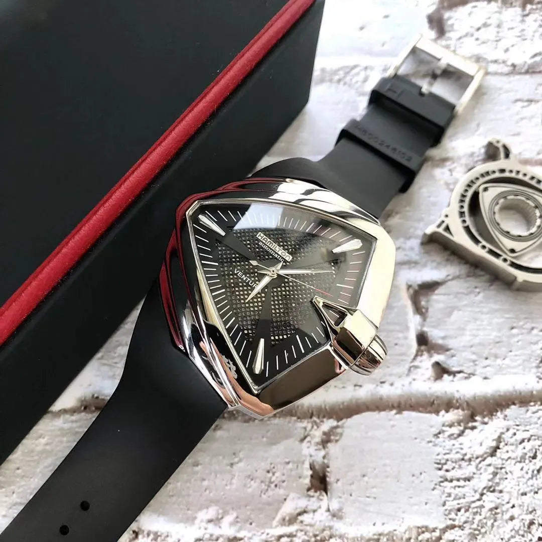 Hamilton Ventura Black Dial - Hình 4