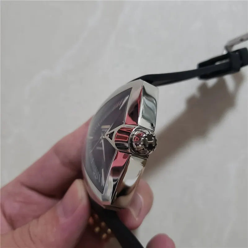 Hamilton Ventura Rubber Strap - Hình 3