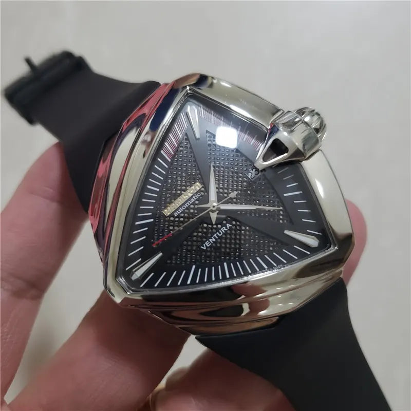 Hamilton Ventura Rubber Strap - Hình 6