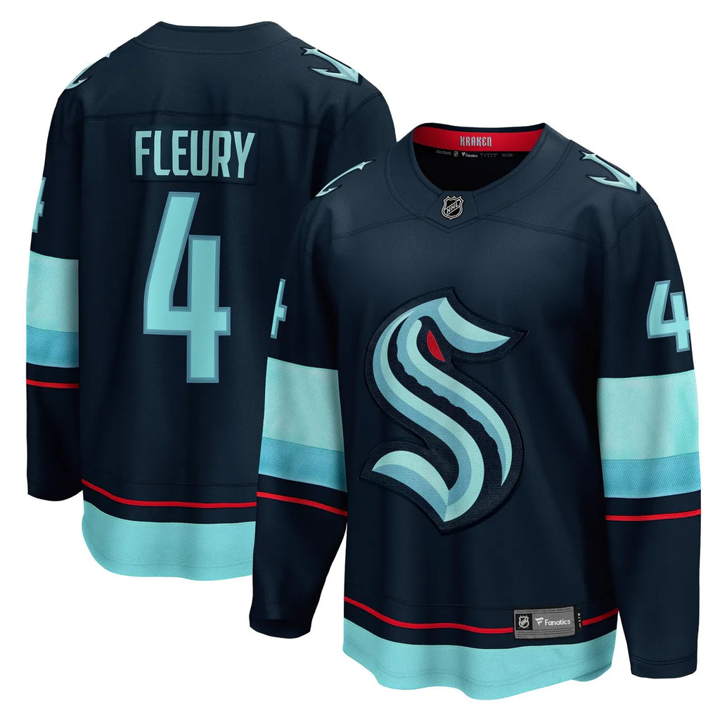 Kraken Fleury Navy Jersey