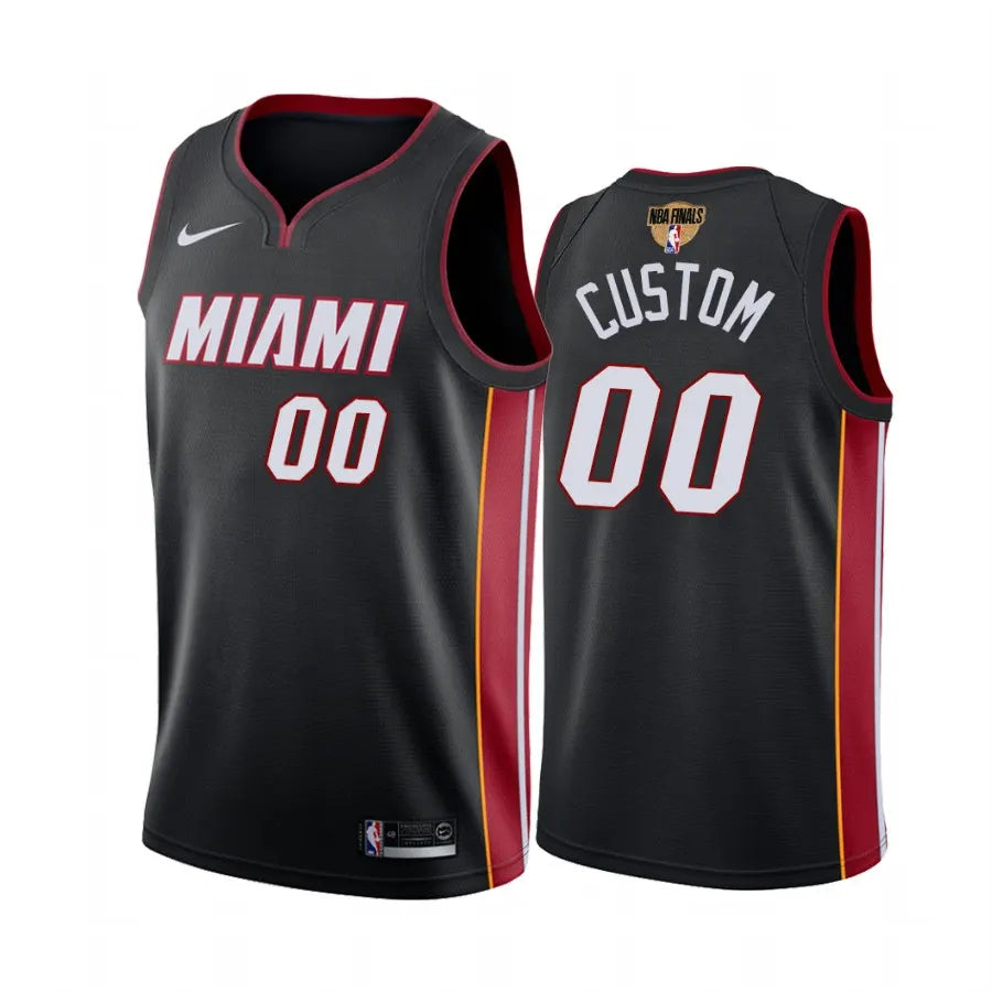 Miami Heat Custom Black Jersey