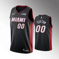 Miami Heat Black Custom Jersey nike