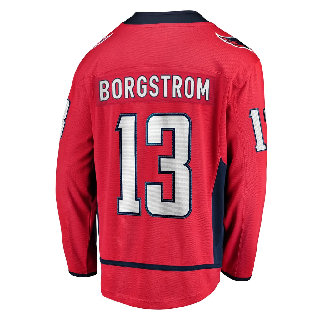 fanatics Borgstrom Capitals Jersey - Hình 3