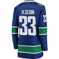 Canucks Sedin #33 Blue Jersey