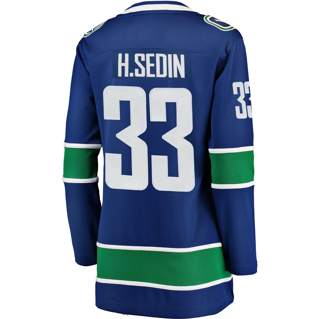 Canucks Sedin #33 Blue Jersey