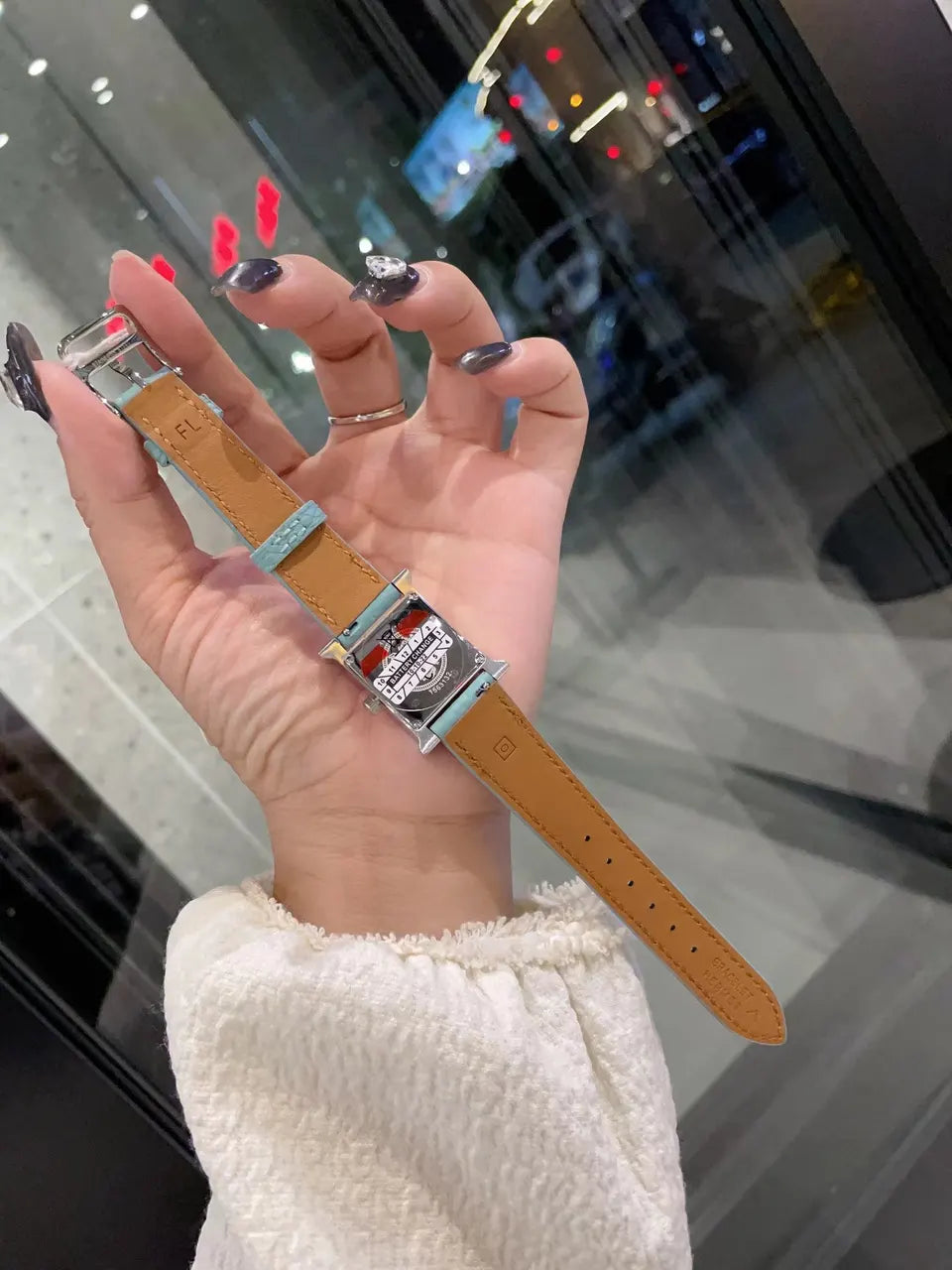 Hermès Heure H Diamond Watch - Hình 4