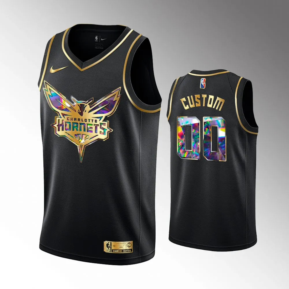 Hornets Diamond Edition Custom Jersey