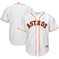 orange Majestic Astros White Jersey