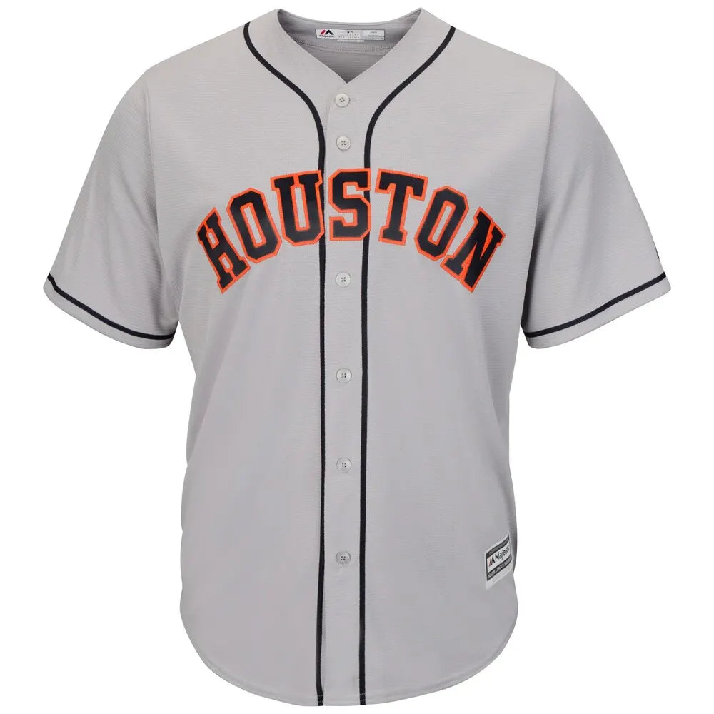 majestic Astros Gray Alternate Jersey