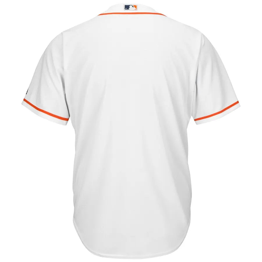 Majestic Astros White Jersey - Hình 3