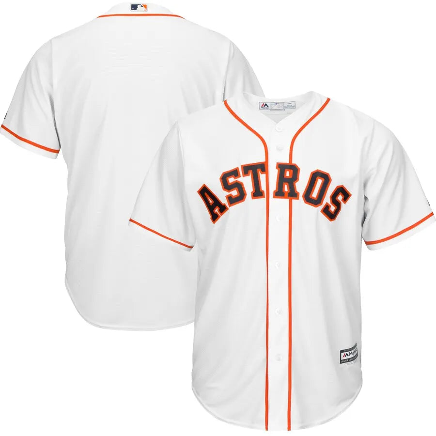 Majestic Astros White Jersey