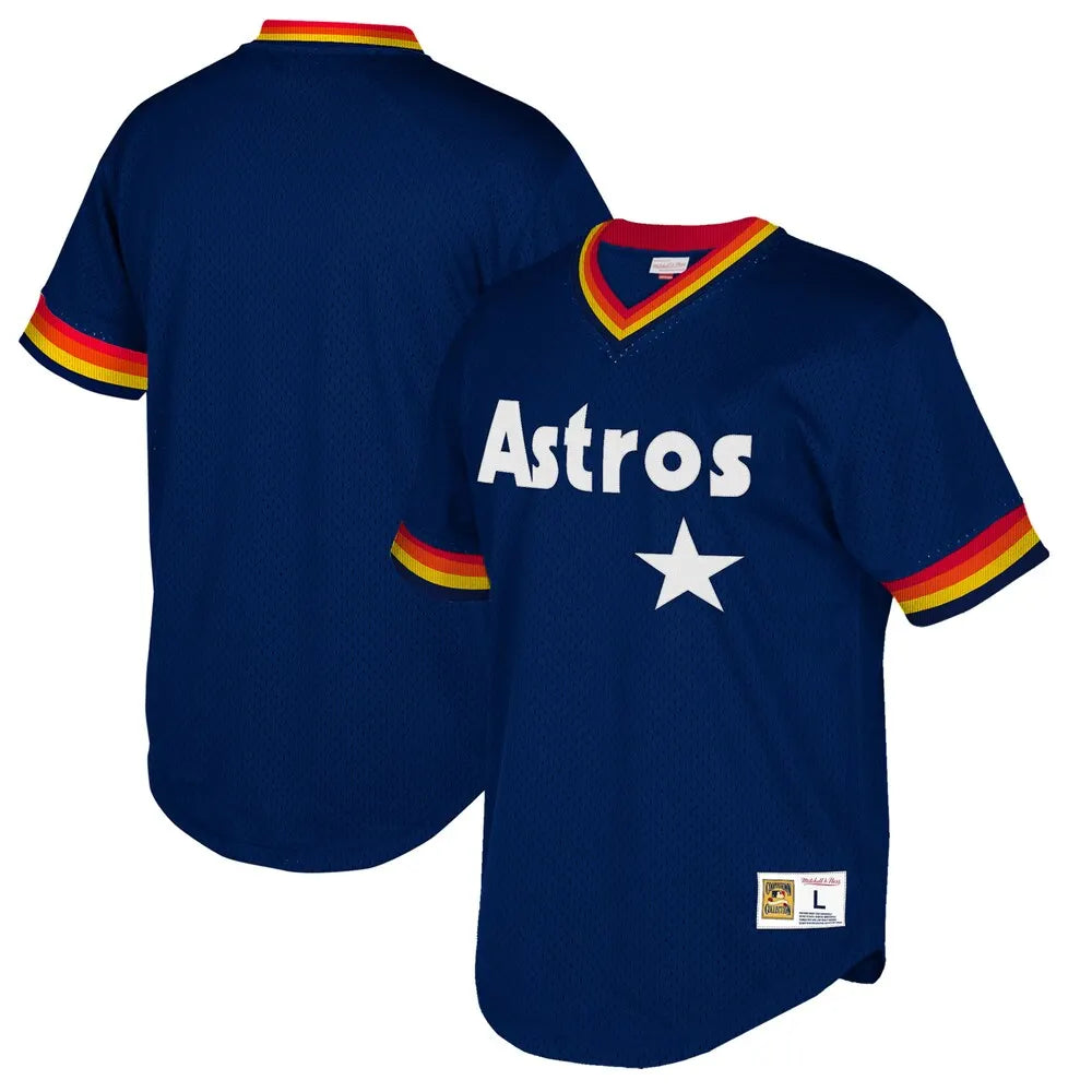 Astros Navy Throwback Jersey