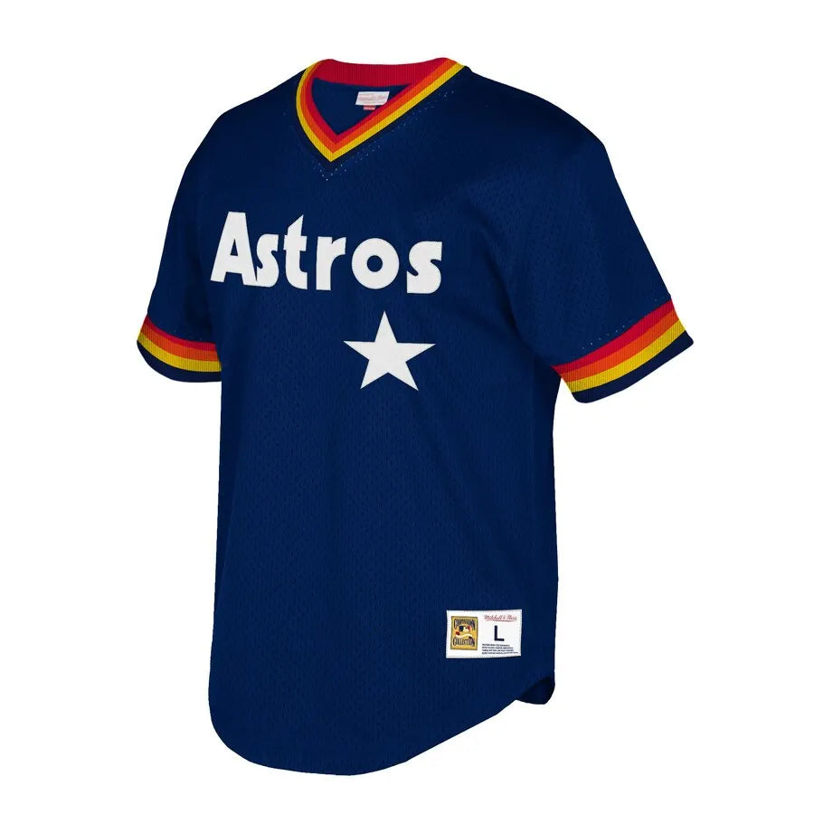 mitchell Astros Throwback Jersey - Hình 2
