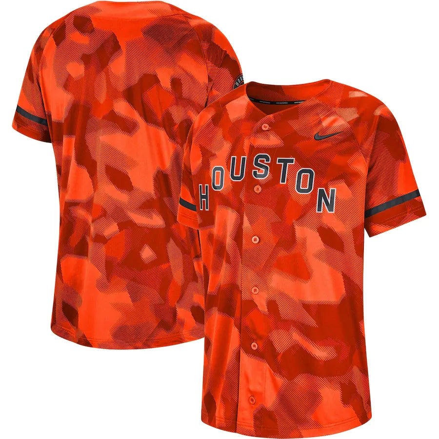 Astros Camo Orange Jersey