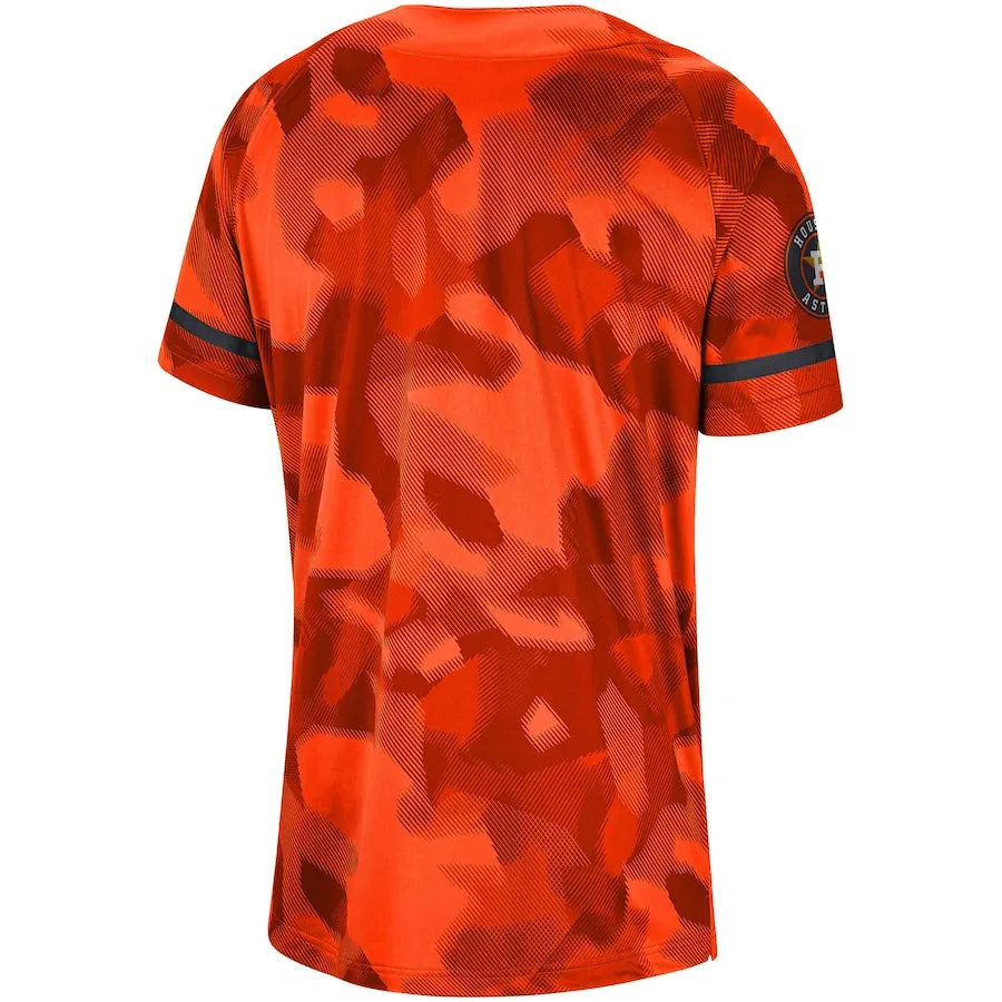 Astros Camo Orange Jersey - Hình 3