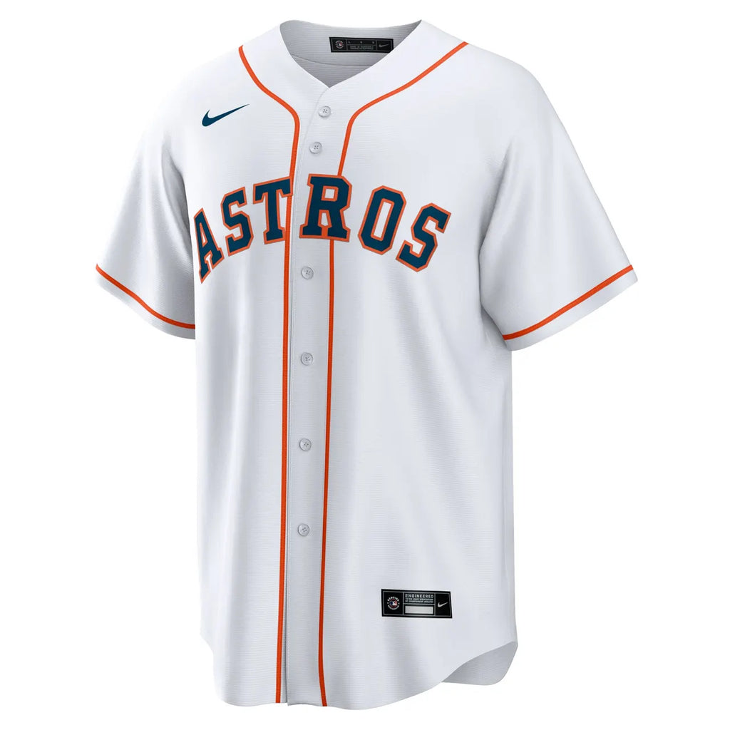 Astros White Home Jersey - Hình 3