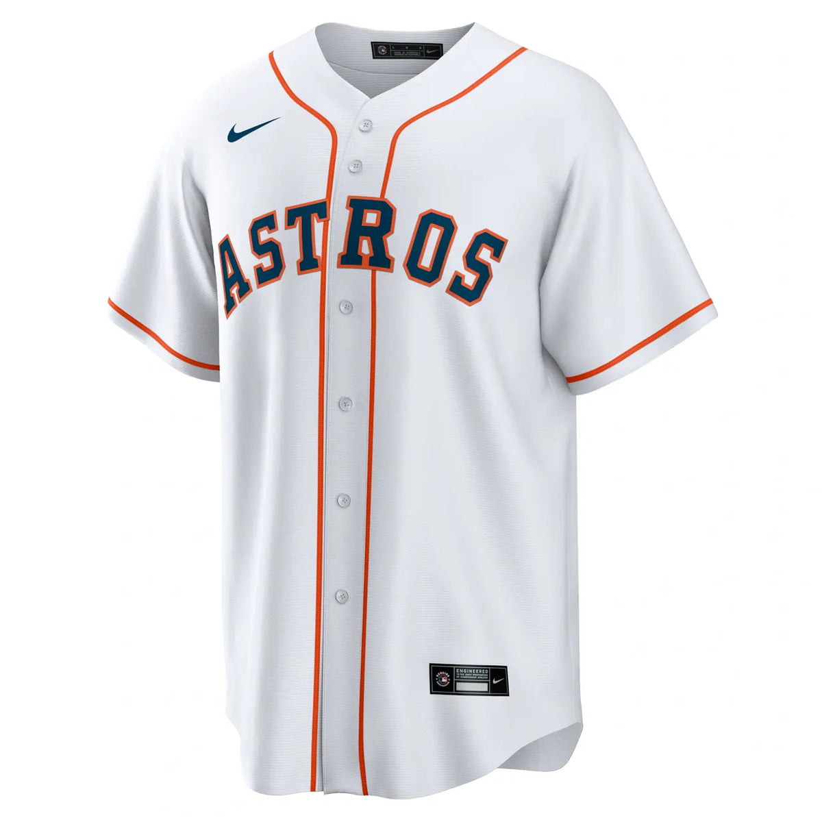 Astros White Home Jersey - Hình 3