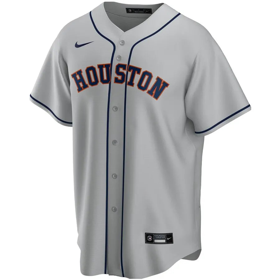 Astros Gray Alternate Jersey - Hình 2