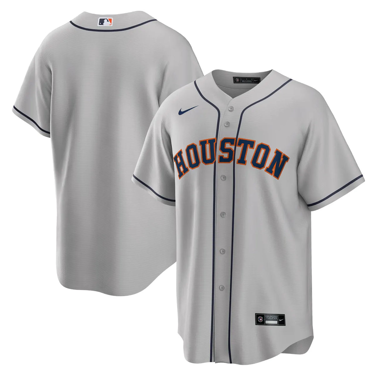 nike houston Astros Gray Alternate Jersey