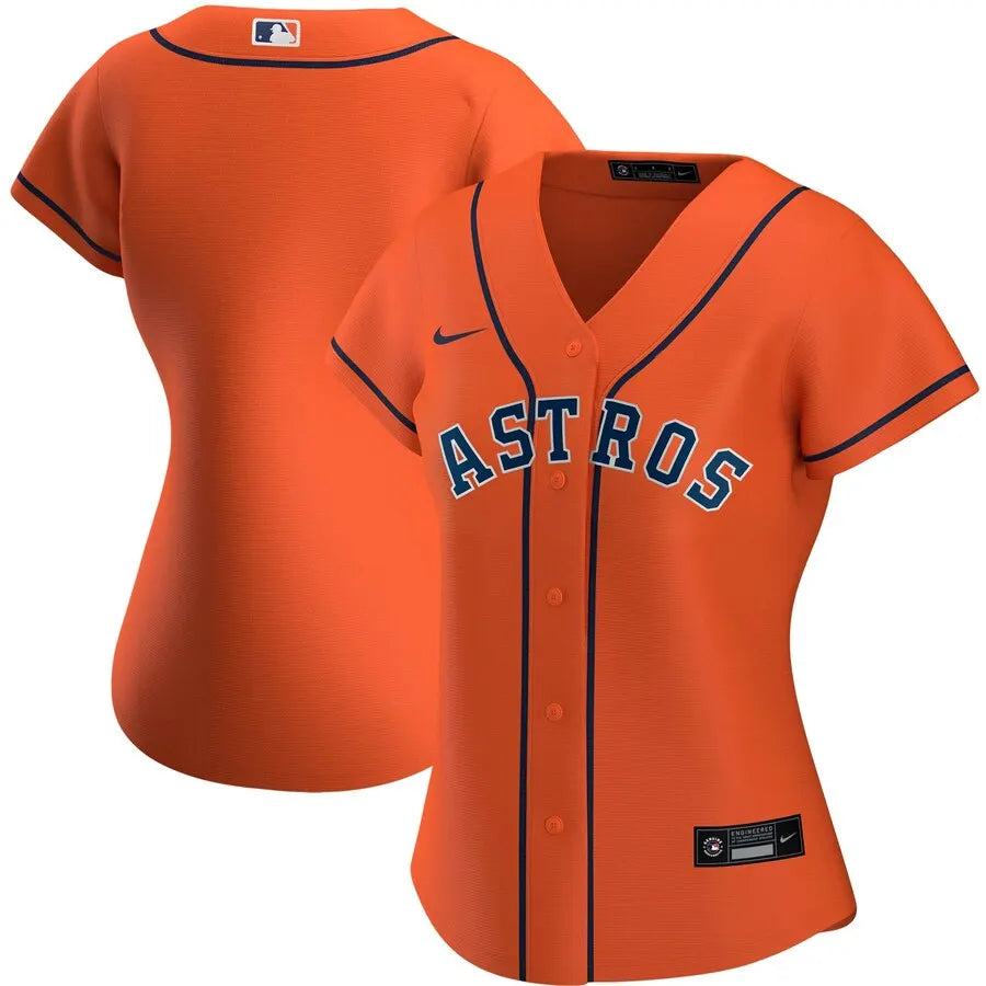 Nike Astros Orange Jersey