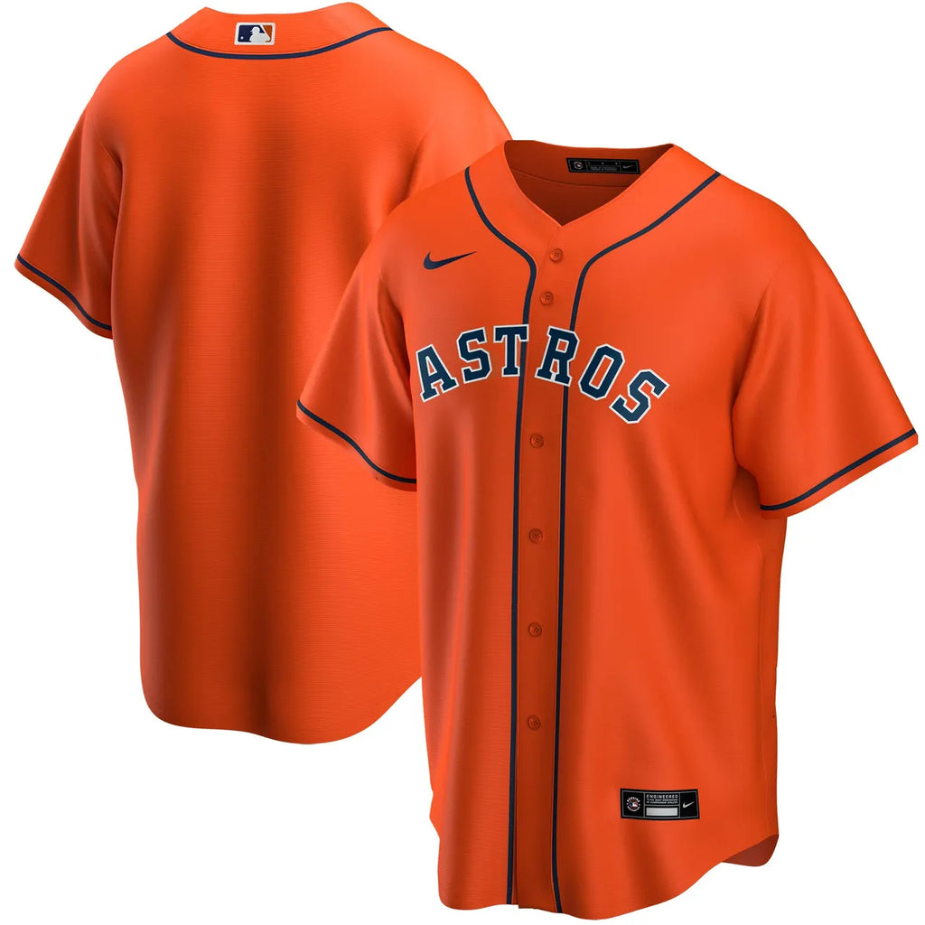 alternate Nike Orange Astros Jersey