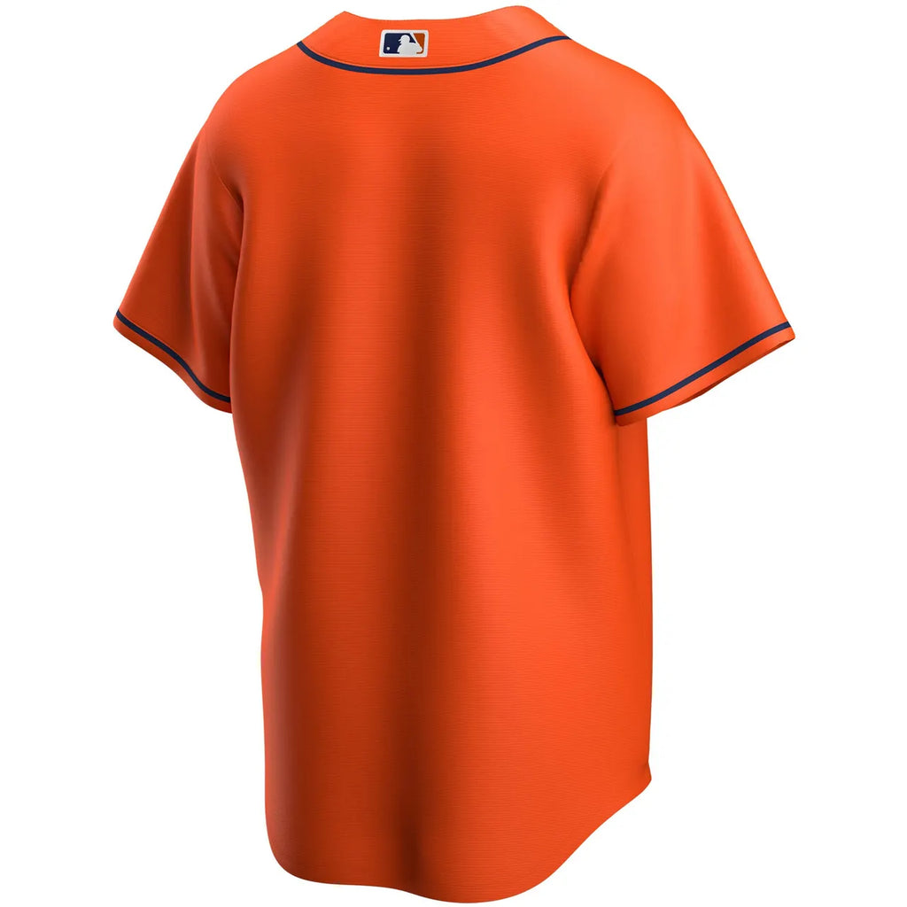 alternate Nike Orange Astros Jersey - Hình 3