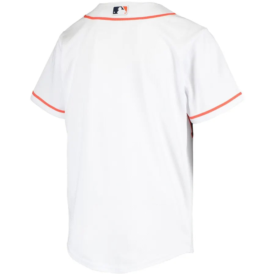 Astros Youth Replica Jersey White - Hình 2