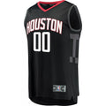 fanatics Rockets Custom Black Jersey