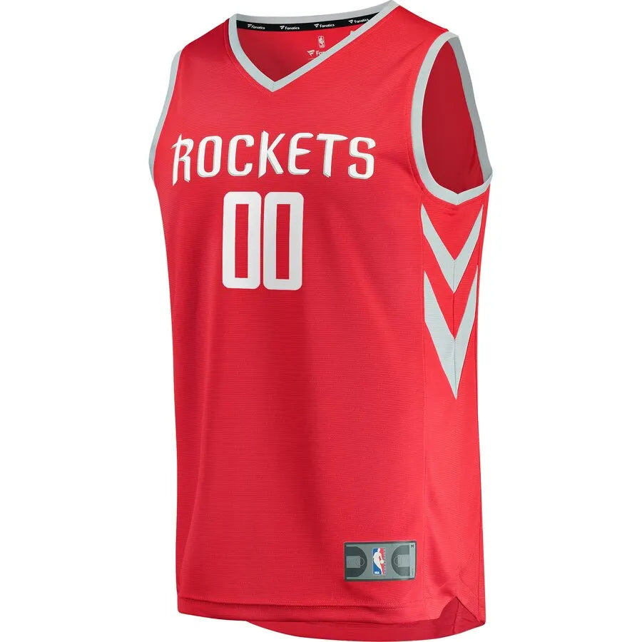 fanatics Rockets Red Custom Jersey